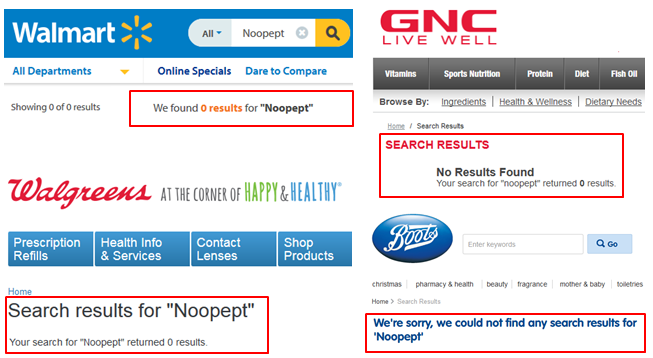 Noopept Buy Walmart Vitamin Shoppe CVS Amazon Walgreens Boots UK