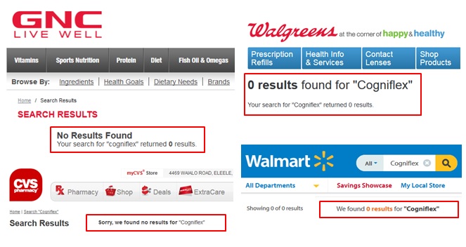 Cogniflex Where To Buy GNC Walmart Walgreens CVS