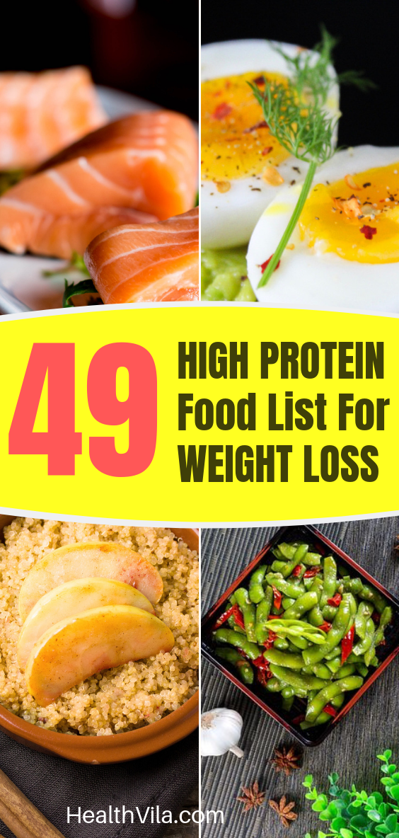 High Protein Diet For Weight Loss Eating Plans Food Lists Health Vila 1813